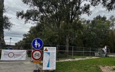 Dynamická ochranná bariéra pod hradom: Dočasné obmedzenia a obchádzky