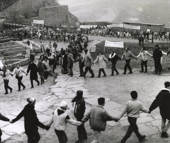 People at Devín Castle
Photo by MMB